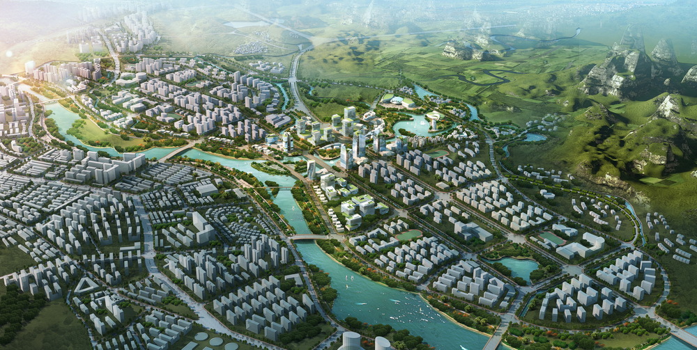 荔浦新城区城市设计