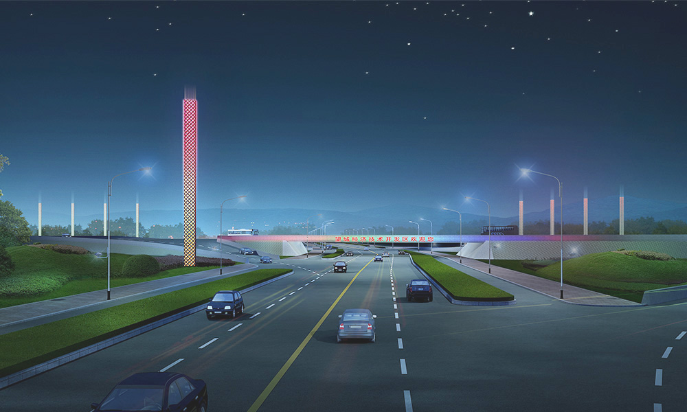 长沙望城经开区形象节点及标识系统